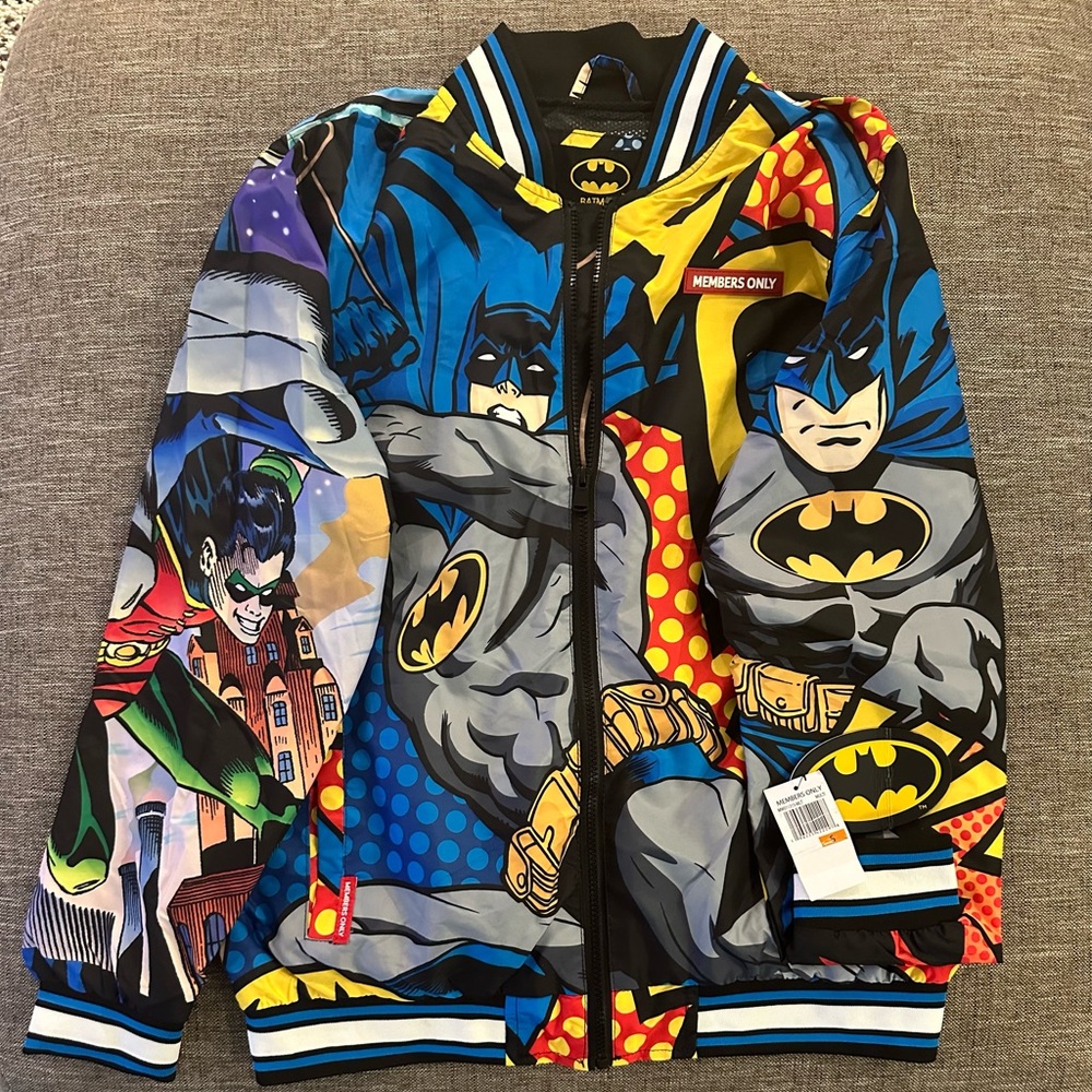 Members Only Batman Graphic Jacket - image 1